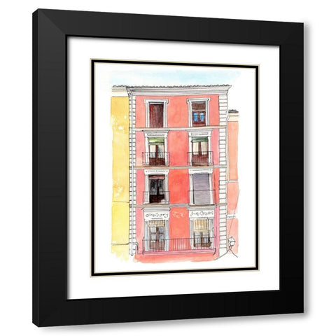 Settling In I Black Modern Wood Framed Art Print with Double Matting by Parker, Jennifer Paxton