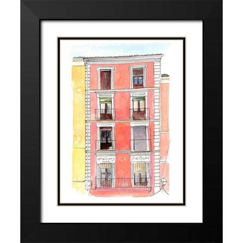 Settling In I Black Modern Wood Framed Art Print with Double Matting by Parker, Jennifer Paxton