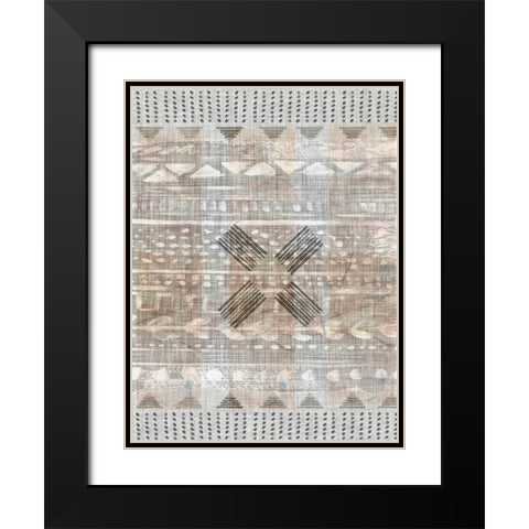 Traders Tapestry III Black Modern Wood Framed Art Print with Double Matting by Parker, Jennifer Paxton
