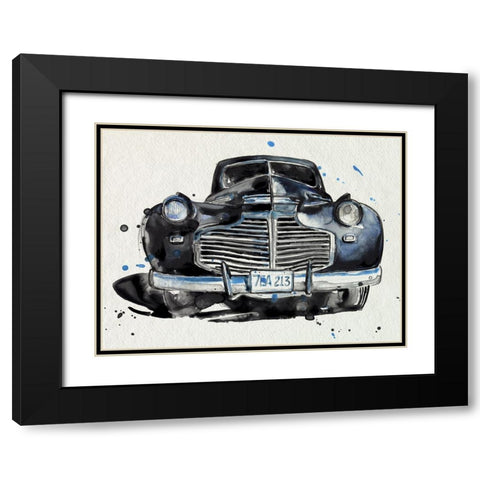 Headlights I Black Modern Wood Framed Art Print with Double Matting by Parker, Jennifer Paxton
