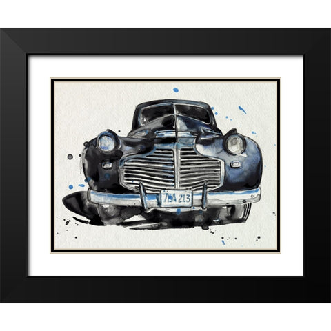 Headlights I Black Modern Wood Framed Art Print with Double Matting by Parker, Jennifer Paxton