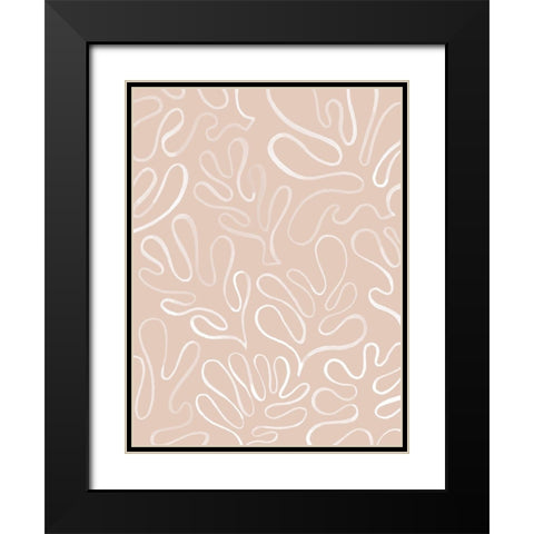 Matisse Pieces IV Black Modern Wood Framed Art Print with Double Matting by Popp, Grace