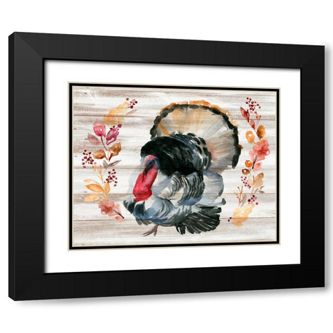 Grateful Thanksgiving IV Black Modern Wood Framed Art Print with Double Matting by Parker, Jennifer Paxton