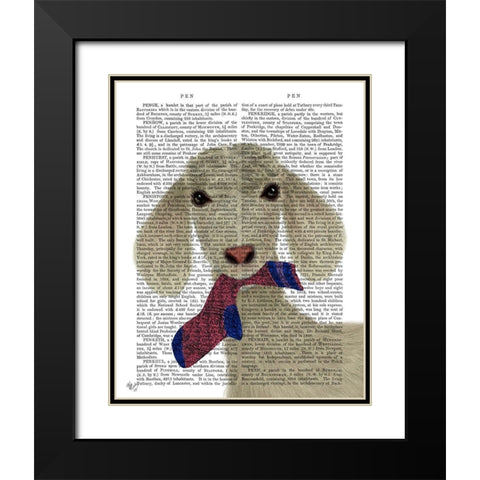 Goat Sock Lunch Book Print Black Modern Wood Framed Art Print with Double Matting by Fab Funky