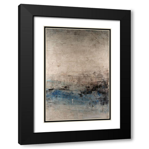 Thoughts Undone II Black Modern Wood Framed Art Print with Double Matting by OToole, Tim