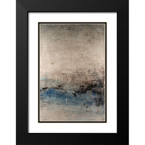 Thoughts Undone II Black Modern Wood Framed Art Print with Double Matting by OToole, Tim