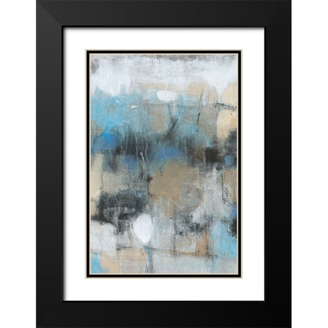 In the Moment I Black Modern Wood Framed Art Print with Double Matting by OToole, Tim