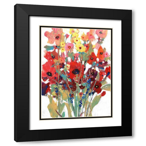 Daylight Bloom II Black Modern Wood Framed Art Print with Double Matting by OToole, Tim