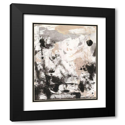 Disarray I Black Modern Wood Framed Art Print with Double Matting by OToole, Tim