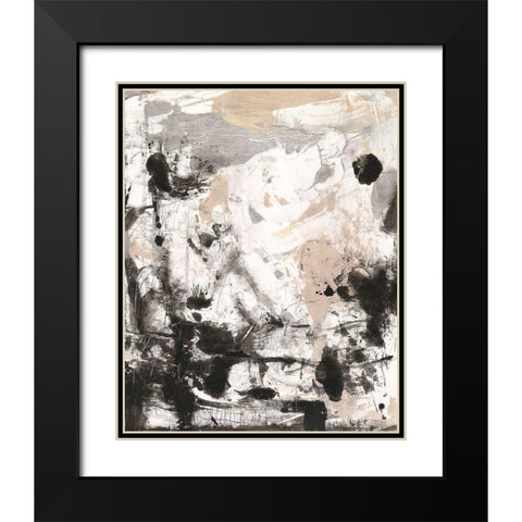 Disarray I Black Modern Wood Framed Art Print with Double Matting by OToole, Tim