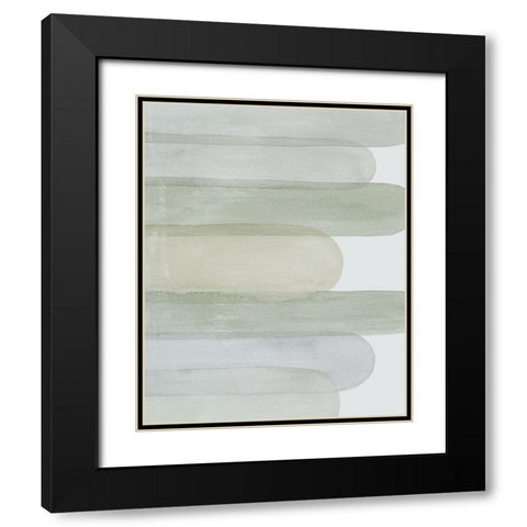 Abstract Storm Clouds I Black Modern Wood Framed Art Print with Double Matting by Popp, Grace
