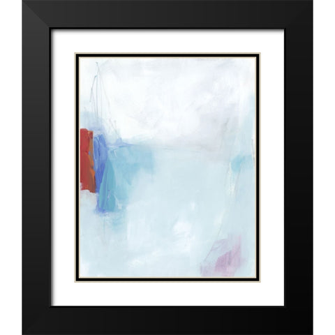 Available Space I Black Modern Wood Framed Art Print with Double Matting by Vess, June Erica