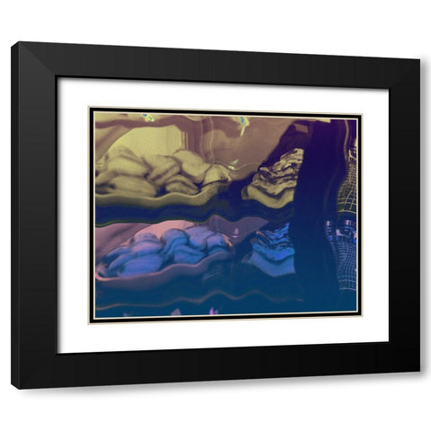 Warm Desserts I Black Modern Wood Framed Art Print with Double Matting by Wang, Melissa