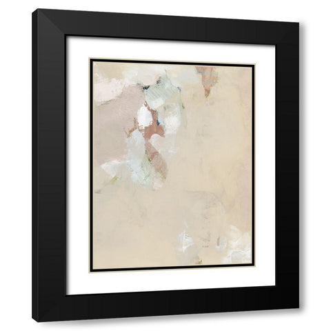 Muted Pastel I Black Modern Wood Framed Art Print with Double Matting by Barnes, Victoria