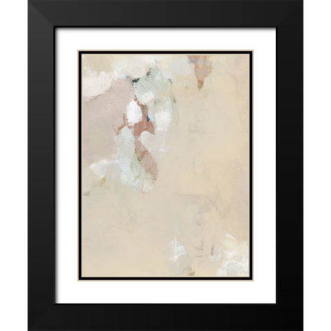 Muted Pastel I Black Modern Wood Framed Art Print with Double Matting by Barnes, Victoria