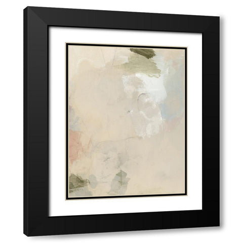 Muted Pastel III Black Modern Wood Framed Art Print with Double Matting by Barnes, Victoria