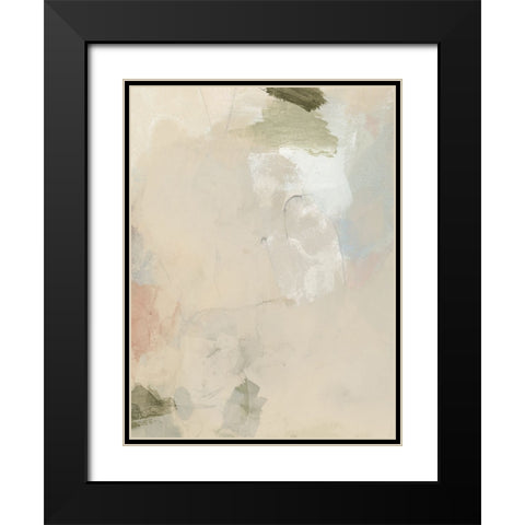 Muted Pastel III Black Modern Wood Framed Art Print with Double Matting by Barnes, Victoria