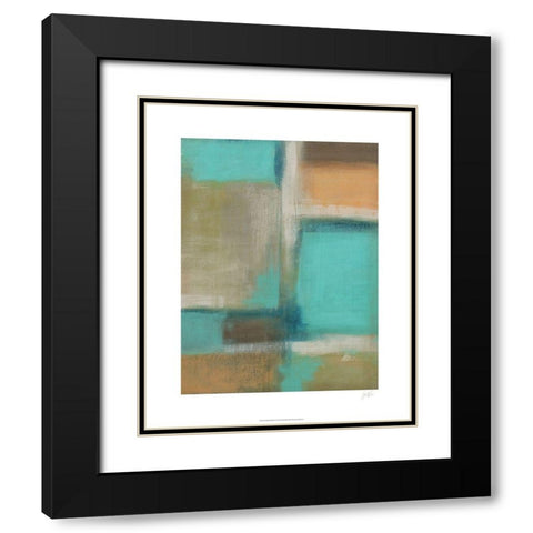 Smoke and Mirrors II Black Modern Wood Framed Art Print with Double Matting by Vess, June Erica