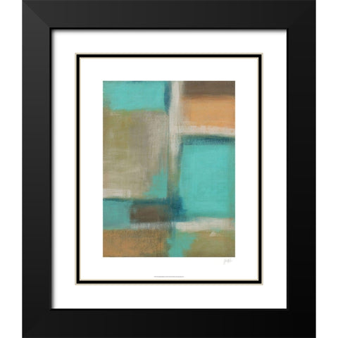Smoke and Mirrors II Black Modern Wood Framed Art Print with Double Matting by Vess, June Erica