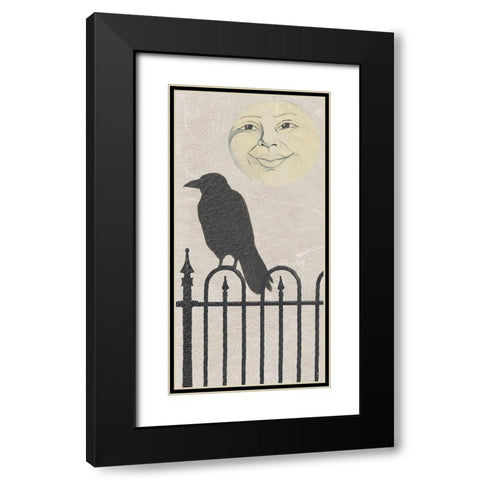 Vintage Halloween Collection B Black Modern Wood Framed Art Print with Double Matting by Popp, Grace