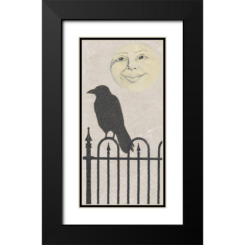 Vintage Halloween Collection B Black Modern Wood Framed Art Print with Double Matting by Popp, Grace