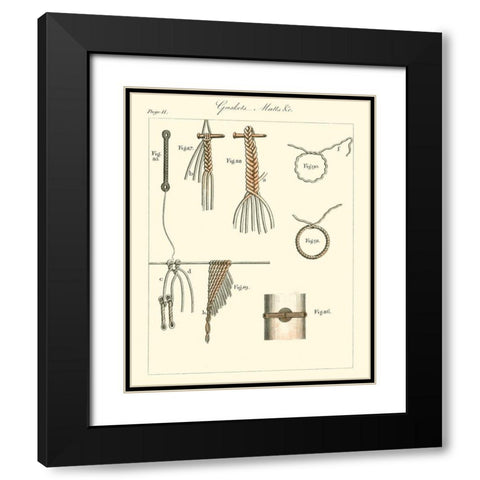 Nautical details III Black Modern Wood Framed Art Print with Double Matting by Unknown