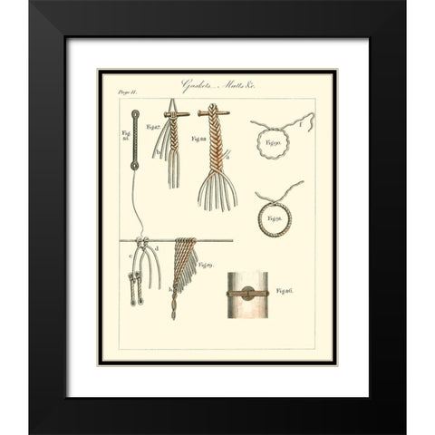 Nautical details III Black Modern Wood Framed Art Print with Double Matting by Unknown