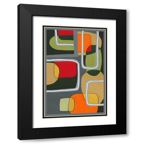 Possibilities II Black Modern Wood Framed Art Print with Double Matting by Taylor, Kris