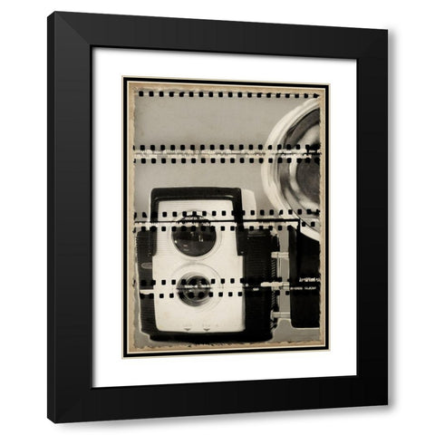Camera Obscura I Black Modern Wood Framed Art Print with Double Matting by Vision Studio