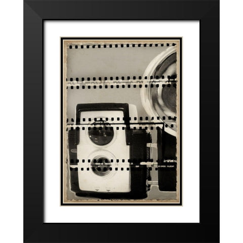 Camera Obscura I Black Modern Wood Framed Art Print with Double Matting by Vision Studio