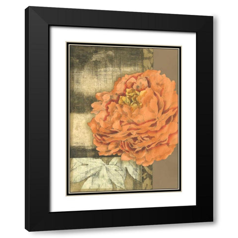 Small Ethereal Bloom III Black Modern Wood Framed Art Print with Double Matting by Goldberger, Jennifer