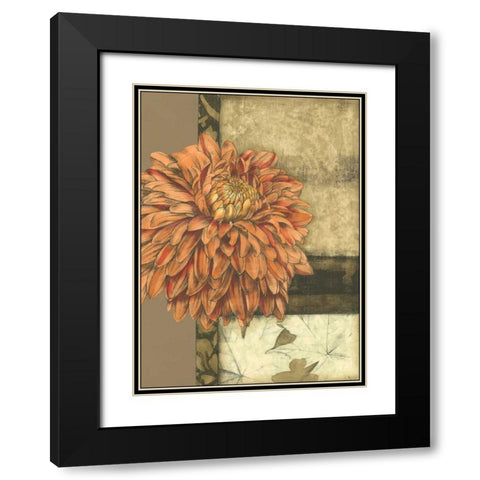 Small Ethereal Bloom IV Black Modern Wood Framed Art Print with Double Matting by Goldberger, Jennifer