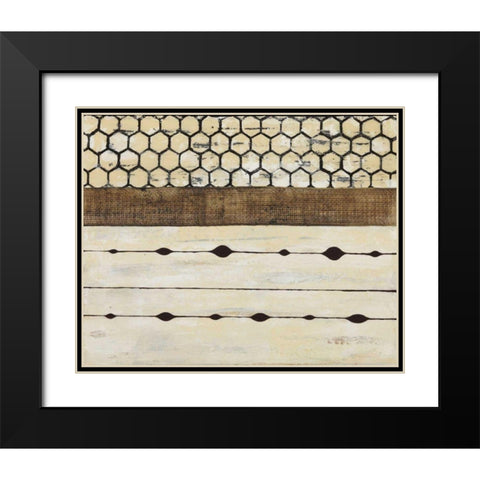 Dazzle I Black Modern Wood Framed Art Print with Double Matting by Avondet, Natalie