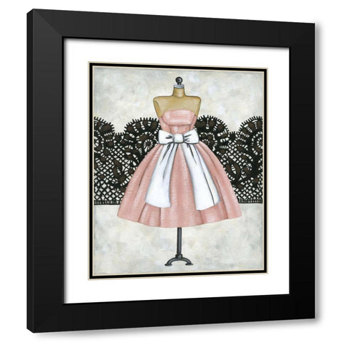 Vintage Style I Black Modern Wood Framed Art Print with Double Matting by Zarris, Chariklia