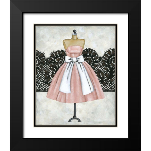 Vintage Style I Black Modern Wood Framed Art Print with Double Matting by Zarris, Chariklia