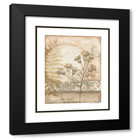 Twilight Meadow I Black Modern Wood Framed Art Print with Double Matting by Meagher, Megan