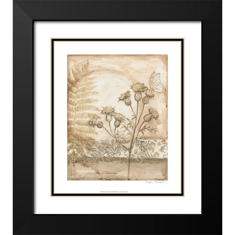 Twilight Meadow I Black Modern Wood Framed Art Print with Double Matting by Meagher, Megan
