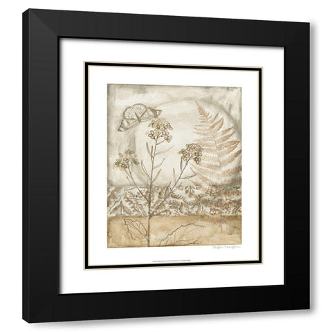 Twilight Meadow IV Black Modern Wood Framed Art Print with Double Matting by Meagher, Megan