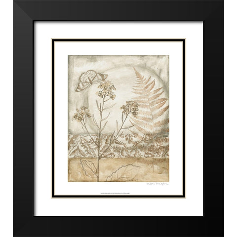 Twilight Meadow IV Black Modern Wood Framed Art Print with Double Matting by Meagher, Megan