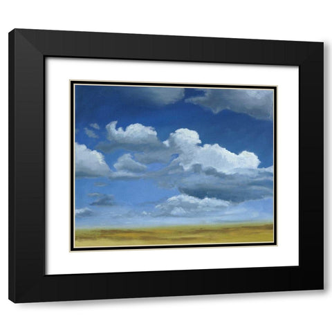 Big Sky I Black Modern Wood Framed Art Print with Double Matting by Meagher, Megan