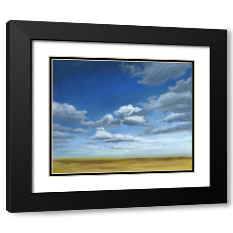 Big Sky II Black Modern Wood Framed Art Print with Double Matting by Meagher, Megan