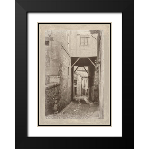 Summer in Europe IV Black Modern Wood Framed Art Print with Double Matting by Longley, Carolyn