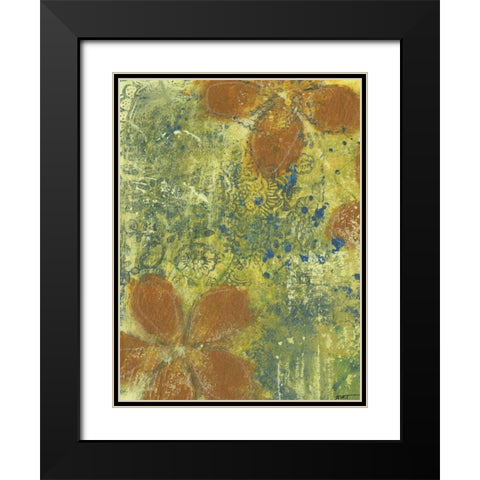 Euphoria I Black Modern Wood Framed Art Print with Double Matting by Wyatt Jr., Norman