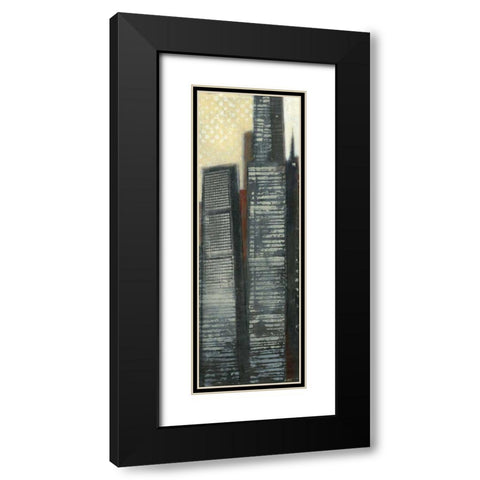 Urban Landscape II Black Modern Wood Framed Art Print with Double Matting by Wyatt Jr., Norman