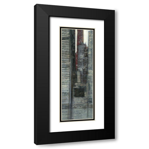 Urban Landscape IV Black Modern Wood Framed Art Print with Double Matting by Wyatt Jr., Norman