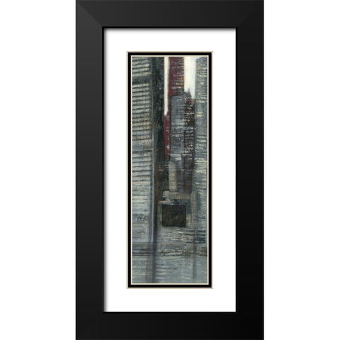 Urban Landscape IV Black Modern Wood Framed Art Print with Double Matting by Wyatt Jr., Norman