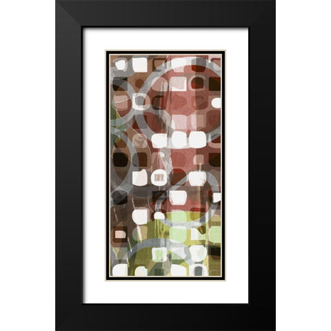 Mirror Ball II Black Modern Wood Framed Art Print with Double Matting by Burghardt, James