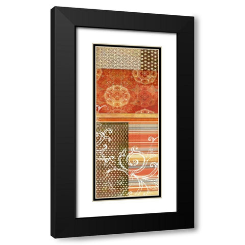 Bohemian Echo III Black Modern Wood Framed Art Print with Double Matting by Higby, Jason