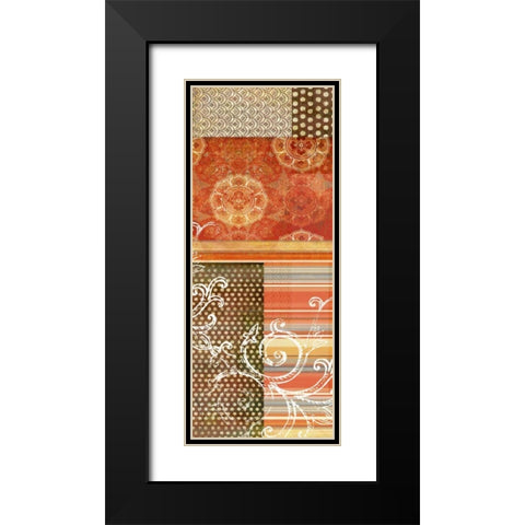 Bohemian Echo III Black Modern Wood Framed Art Print with Double Matting by Higby, Jason