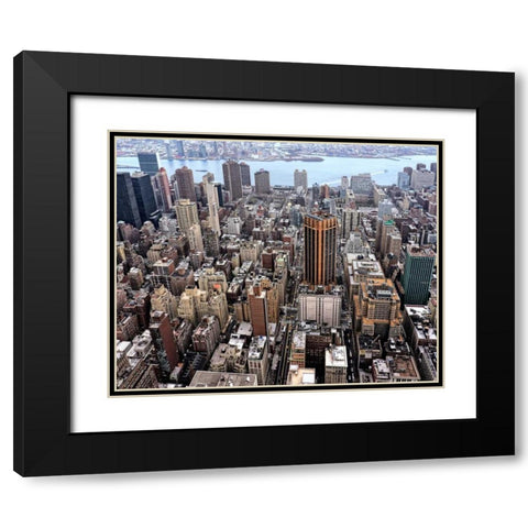 Components Black Modern Wood Framed Art Print with Double Matting by Chester, Colby